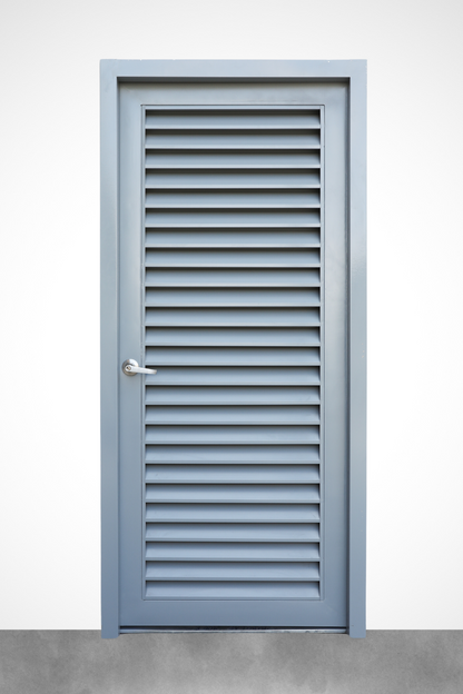 Plain Steel Door | With Full Louver