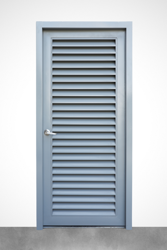 Plain Steel Door | With Full Louver