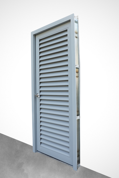 Plain Steel Door | With Full Louver